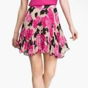 Pink Rose Milly Mini Skirt